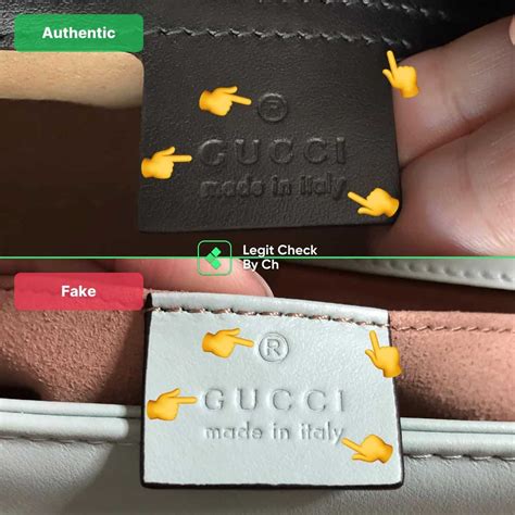 gucci fake stamp g circle|how to check gucci handbags.